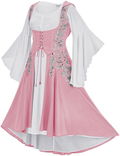 Tauriel Maxi Set Limited Edition Cherry Blossom Silver Embroidery