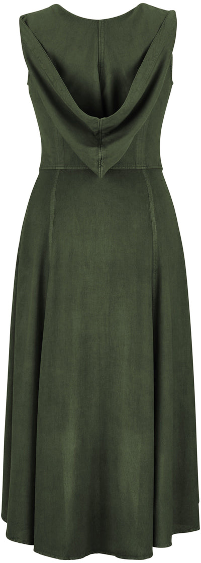 Tauriel Maxi Overdress Limited Edition Moss Green